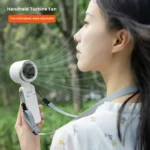 Portable Mini Turbo Fan (1800mAh Battery) - Image 4
