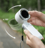Portable Mini Turbo Fan (1800mAh Battery) - Image 3